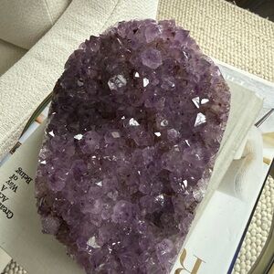 Purple Amethyst Crystal Cluster